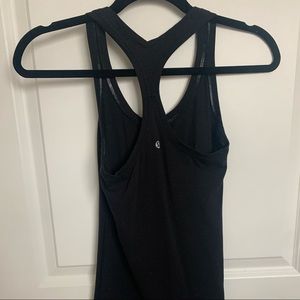 Lululemon black tank top